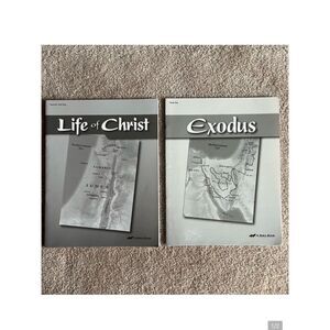 Abeka Grade 7 Bible Exodus Life of Christ Test Keys Homeschool Teacher New